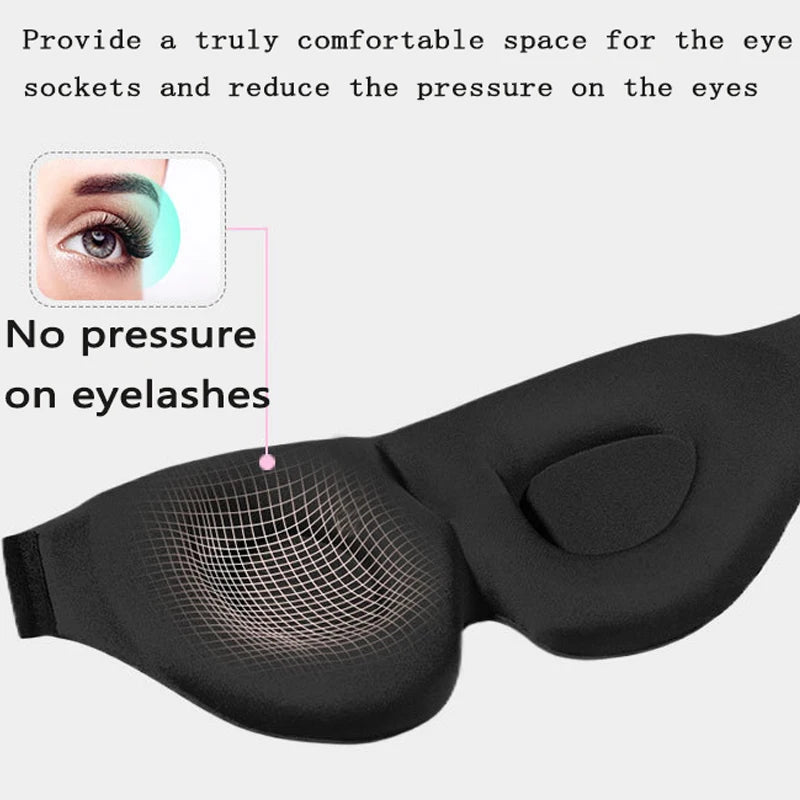 3D Eye Mask for Sleeping Contoured