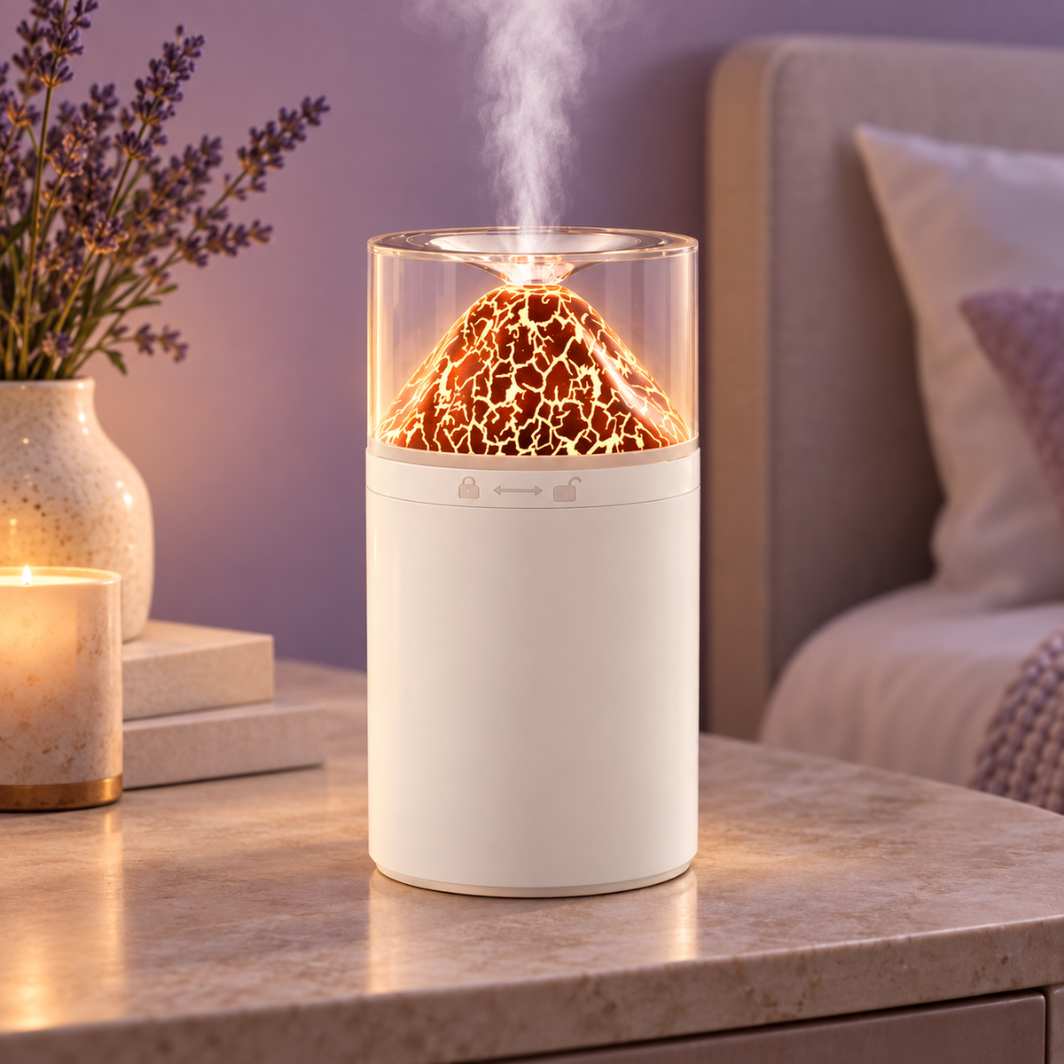 Humidificador volcánico Dozze